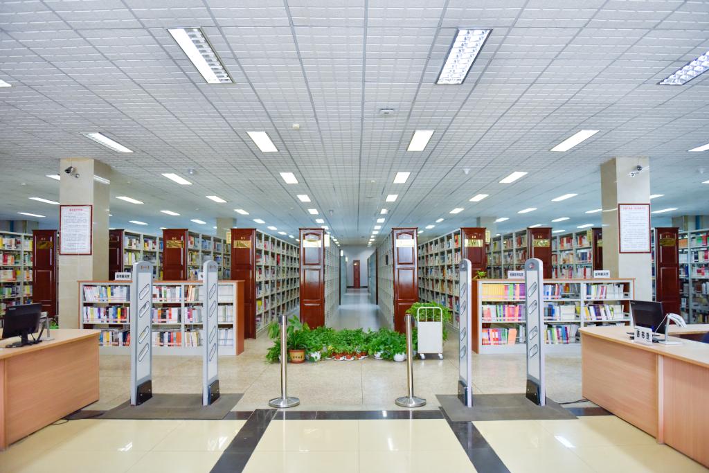 长春科技学院图书馆图片